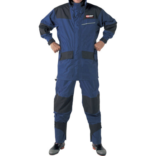 Kajimeiku KM-001 Work Raincoat Charcoal 3L KM-001-74-3L 1 piece