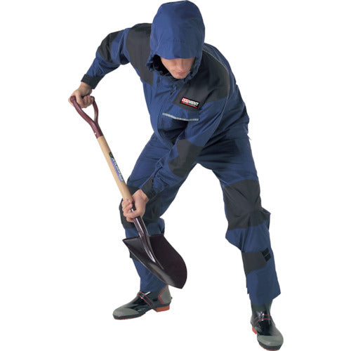 Kajimeiku KM-001 Work Raincoat Charcoal 3L KM-001-74-3L 1 piece