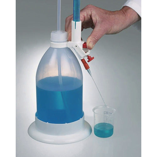 Leona 1276-02 Automatic Burette (Splash-Proof Type) 25ml 9695-3025 1 pc