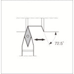 京セラ　外径・倣い加工用スモールツールホルダ　ＳＶＶＢ　SVVBN1010F-11　1 個