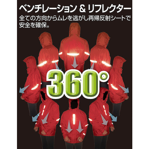 カジメイク　３４５０　オールマインド３６０°　ネイビー　３Ｌ　3450-55-3L　1 着