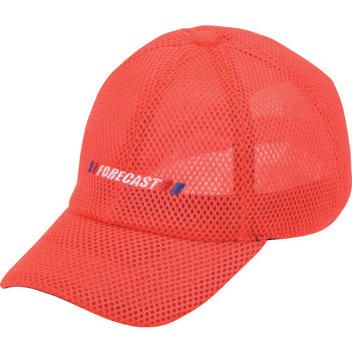 カジメイク　６５０７　オールメッシュキャップ　ライトレッド　フリー　6507-42-F　1 個