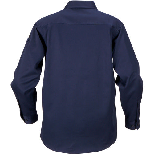 Kajimake 6802 TC long sleeve shirt, navy, 3L, 6802-55-3L, 1 unit
