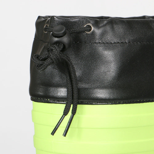 カジメイク　６４３５　エアーラバーブーツＭ　ショート　ブラック　ＸＬ　6435-91-XL　1 足