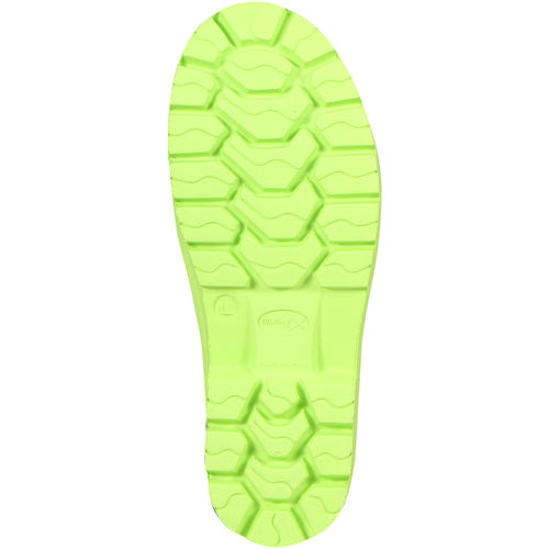 カジメイク　６４３５　エアーラバーブーツＭ　ショート　ブラック　ＸＬ　6435-91-XL　1 足