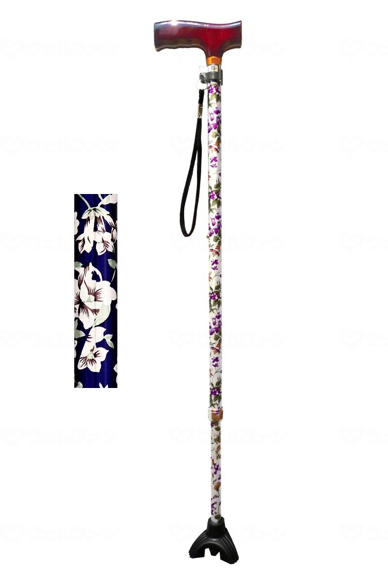 Hamada Sangyo Safe Stick Sansa Purple Flower Pattern