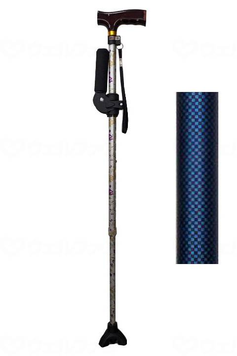 Hamada Sangyo Standing Up Sansa Blue Check Pattern