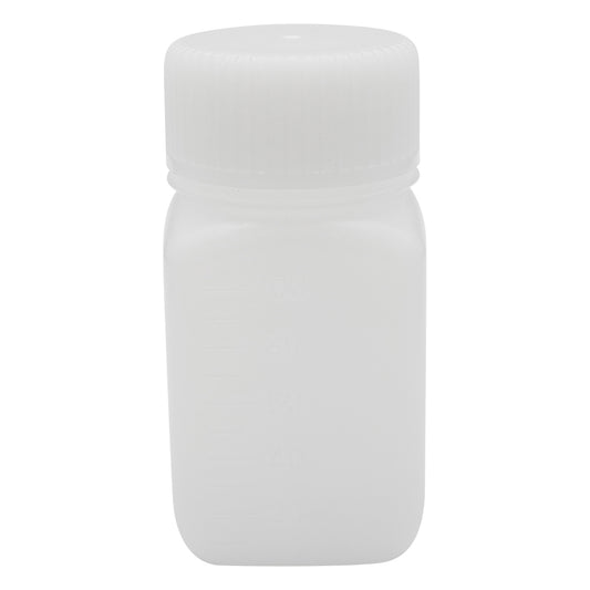 J Bottle Square Wide Mouth (Natural) 100mL 1 bottle 1550-01 1 bottle