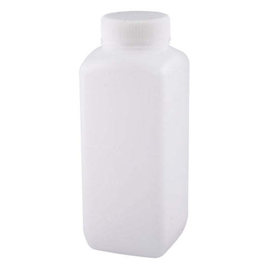 J Bottle Square Wide Mouth (Natural) 1L 1 bottle 1550-04 1 bottle