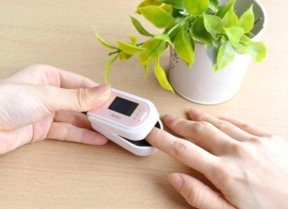 DRITECH Pulse Oximeter Pink