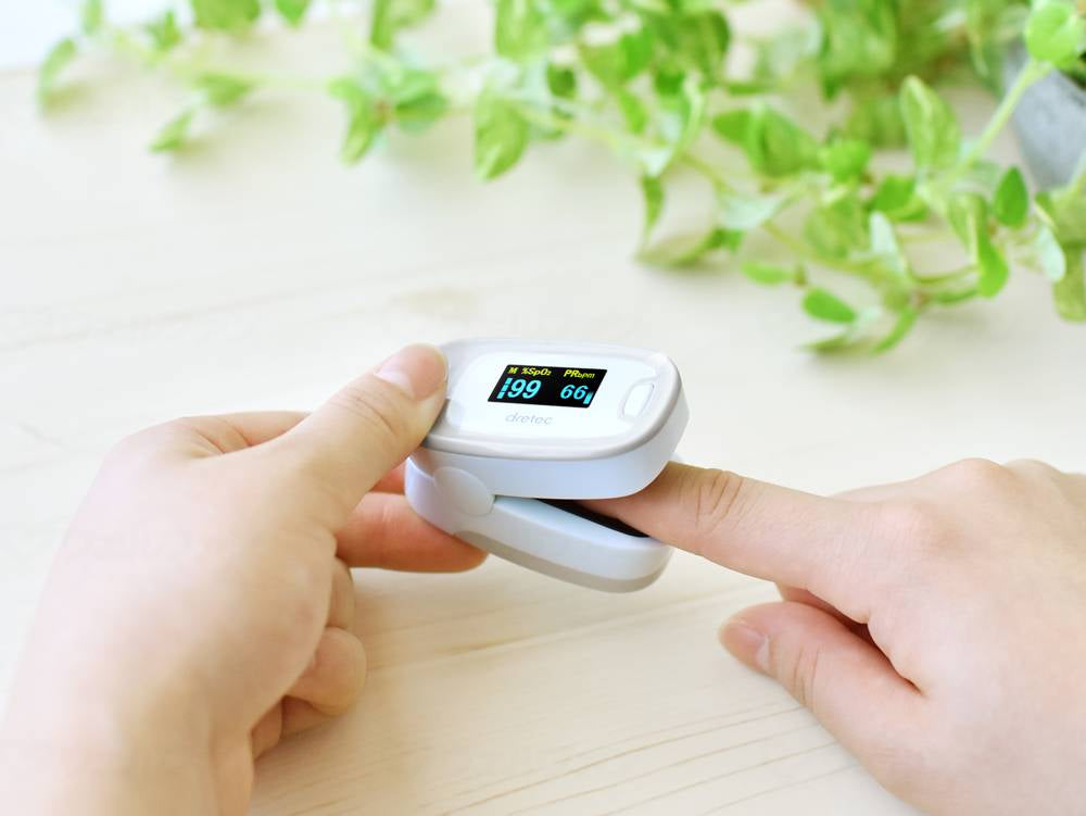 DRITECH Pulse Oximeter Pink