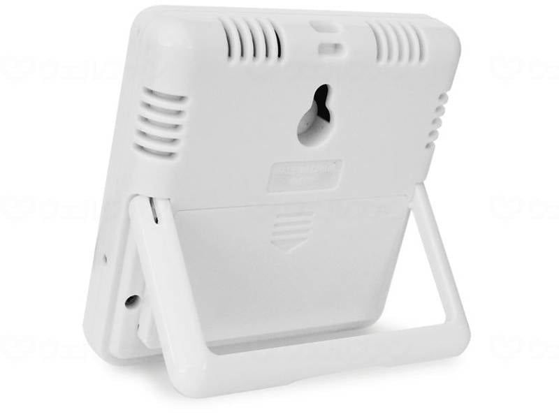 ドリテックﾃﾞｼﾞﾀﾙ温湿度計「ﾋﾟｯｺﾗ」 ﾎﾜｲﾄ