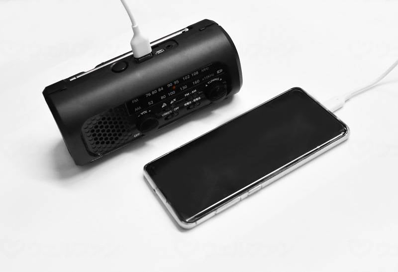 ドリテックさすだけ充電ﾗｼﾞｵﾗｲﾄ2 ﾌﾞﾗｯｸ