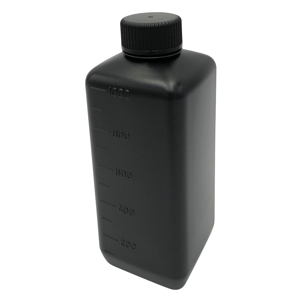 J Bottle, Square, Narrow Mouth, Light Blocking, 1L, 1 Bottle, 1560-04, 1 Bottle