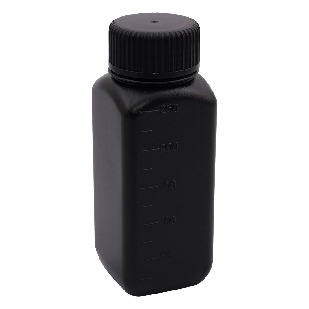 J Bottle, Square, Wide Mouth, Light-Proof, 250mL, 1 Bottle, 1570-02, 1 Bottle