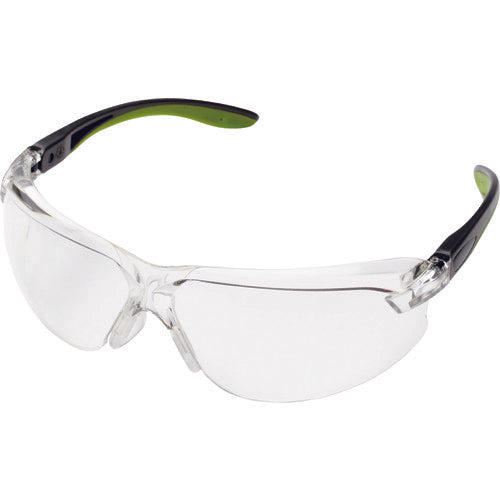 Midori Anzen Two-Lens Protective Glasses MP-822 Green MP-822-GN 1 pc