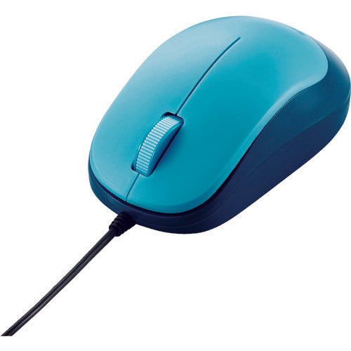 エレコム　３ボタンＢｌｕｅＬＥＤ有線マウス　M-Y8UBBU　1 個