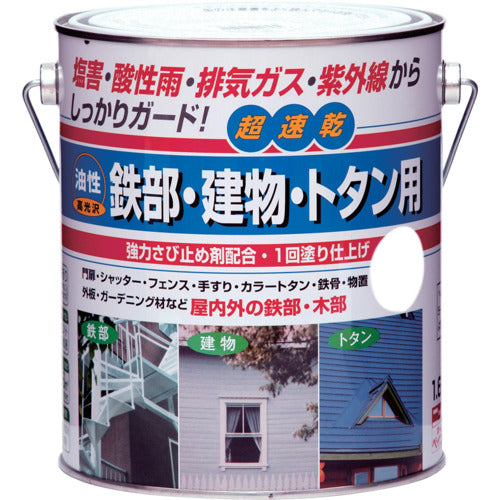 Nippon Oil-based Iron/Building/Tinplate Cleaner 1.6L White HUB101-1.6 4976124215131 1 can