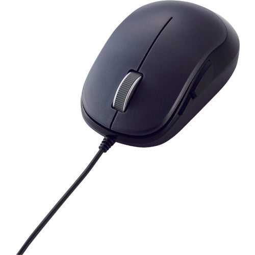 エレコム　５ボタンＢｌｕｅＬＥＤ有線マウス　M-Y9UBBK　1 個