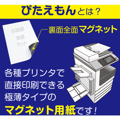 Mag-X Magnetic Sheet Pitaemon Laser Outdoor Use (A4) MSPLO-A4 1 PK