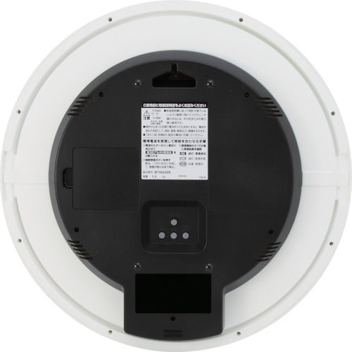 ＲＨＹＴＨＭ　電波　壁掛け時計（アナログ表示）　温湿度計付き　カレンダー　連続秒針　白　Φ３５０×５２ｍｍ　8FYA03SR03　1 個