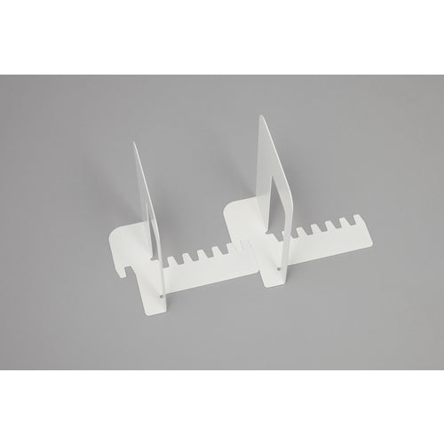 Carl System Key Bookend White SKB-140-W 1 piece