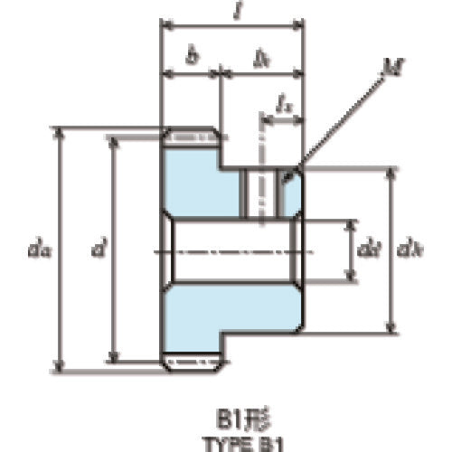 ＫＧ　黄銅平歯車　Ｓ３０Ｂ　５０Ｂ＋０２０３　形状Ｂ１　モジュール０．３　歯数５０　S30B 50B+0203　1 個