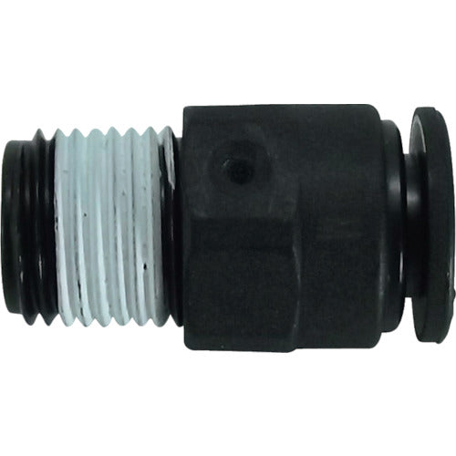 치요다 튜브 피팅 파이브 수지 메일 커넥터 6mm·R1/8 FR6-01M 1개