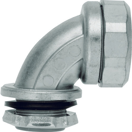 SANKEI K29BG12 Connector for Knockout Connection with Parallel Pipe Threads, 90° Type, 1 Piece