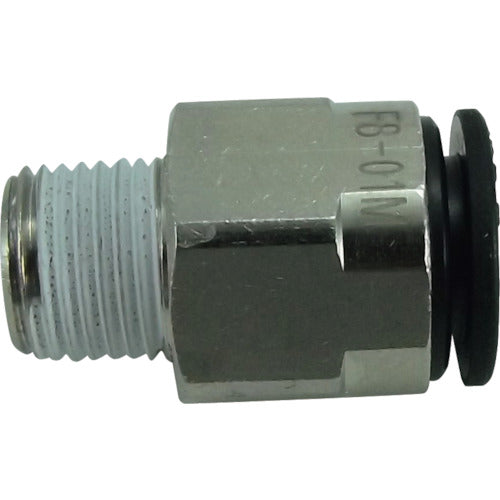 Chiyoda Five Male Connector 8mm R1/8 F8-01M 1 piece