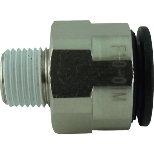 チヨダ　ファイブメイルコネクタ　１０ｍｍ・Ｒ１／８　F10-01M　1 個