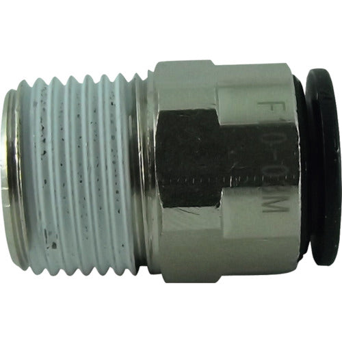 チヨダ　ファイブメイルコネクタ　１０ｍｍ・Ｒ３／８　F10-03M　1 個