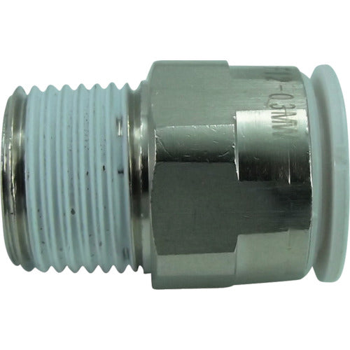 치요다 파이브 메일 커넥터 W(흰색) 12mm·R3/8 F12-03MW 1개