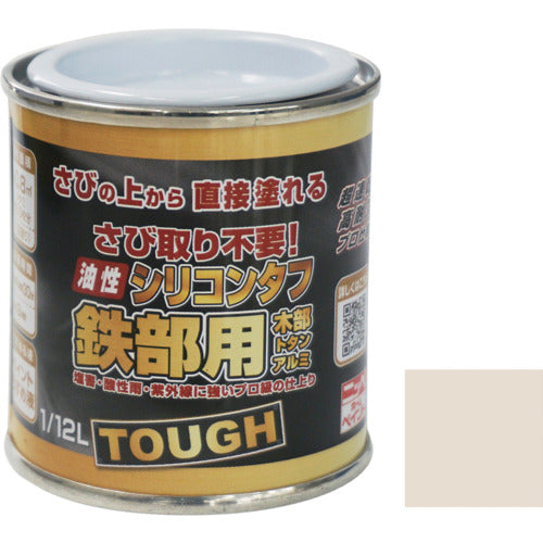 ニッぺ　油性シリコンタフ　１／１２Ｌ　アイボリー　ＨＹＳ１０２−１／１２　4976124218002　1 缶