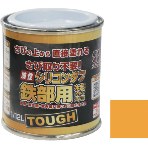 ニッぺ　油性シリコンタフ　１／１２Ｌ　イエロー　ＨＹＳ１０４−１／１２　4976124218200　1 缶