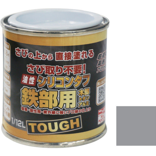 ニッぺ　油性シリコンタフ　１／１２Ｌ　グレー　ＨＹＳ１１２−１／１２　4976124219009　1 缶