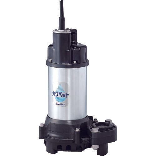 Kawamoto Plastic Submersible Drain Pump (for Wastewater) WUP4-506-0.75 1 unit