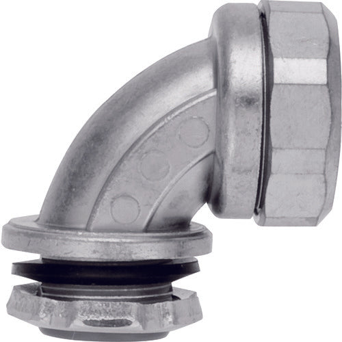 SANKEI K29BG42 Connector for Knockout Connection with Parallel Pipe Threads, 90° Type, 1 Piece