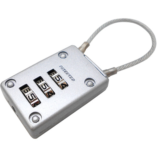 WAKI Cable Lock IB-032 Satin Chrome IB-032 1 pc