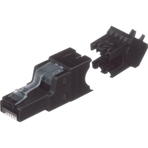 PANDUIT LAN 커넥터 CAT6A 간단 성단 모듈러 플러그 앵글 타입 10개들이 FPUD6X88MTG-X FPUD6X88MTG-X 1봉