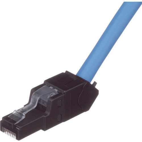 PANDUIT LAN 커넥터 CAT6A 간단 성단 모듈러 플러그 앵글 타입 10개들이 FPUD6X88MTG-X FPUD6X88MTG-X 1봉