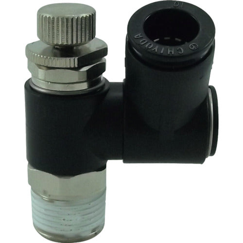 치요다 파이브 스피드 컨트롤러 β 미터 아웃 10mm·R3/8 FB10R-03SC-O 1개