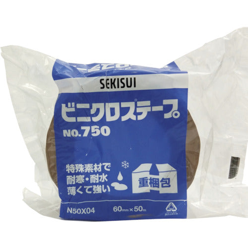 積水　ビニクロステープ＃７５０　６０Ｘ５０　N50X04　1 巻