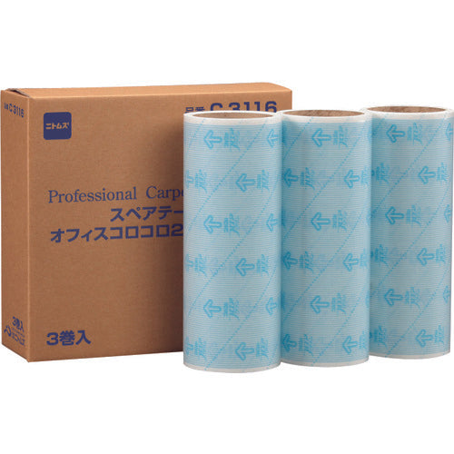 니톰스 스페어 테이프 오피스 코로 콜로 플로어 클린 240 3 권입 C3116 1 상자