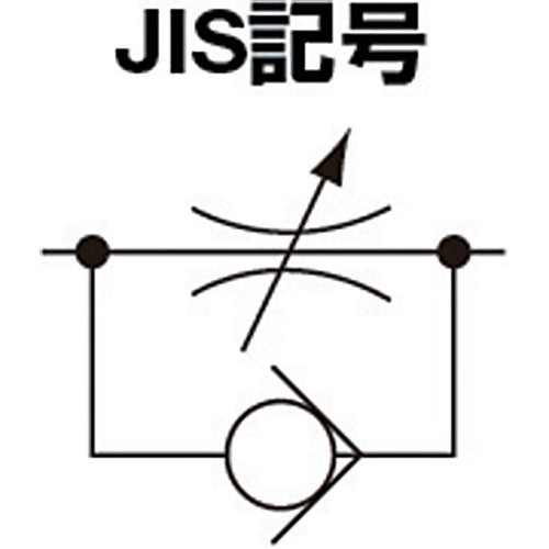 치요다 후지 스피드 컨트롤러 α(수지) 미터 아웃 10mm·R3/8 10R-03SC-O 1개