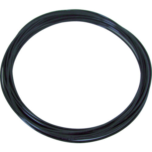 Chiyoda Polyurethane Tube Mega Touch Tube Outer Diameter 12mm / Total Length 100m Black Black MTP-12-100 1 Roll