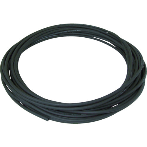 Chiyoda Polyurethane Tube Elflex Double Tube Medium Diameter 6mm / Total Length 100m Black Black LE-6-100 1 Roll