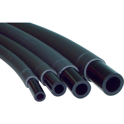 Chiyoda Polyurethane Tube Elflex Double Tube Medium Diameter 6mm / Total Length 100m Black Black LE-6-100 1 Roll
