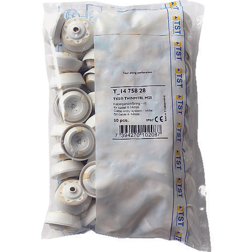 ＳＵＧＡＴＳＵＮＥ　（２１００３９６５０）　Ｔ−１４７５８２８−Ｐ５０　防水・防塵グロメット　ホワイト　T-1475828-P50　1 箱