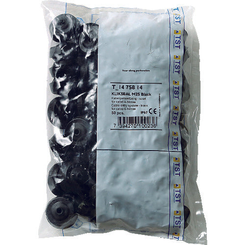 ＳＵＧＡＴＳＵＮＥ　（２１００３９６２９）　Ｔ−１４７５８１４−Ｐ５０　防水・防塵グロメット　ブラック　T-1475814-P50　1 箱